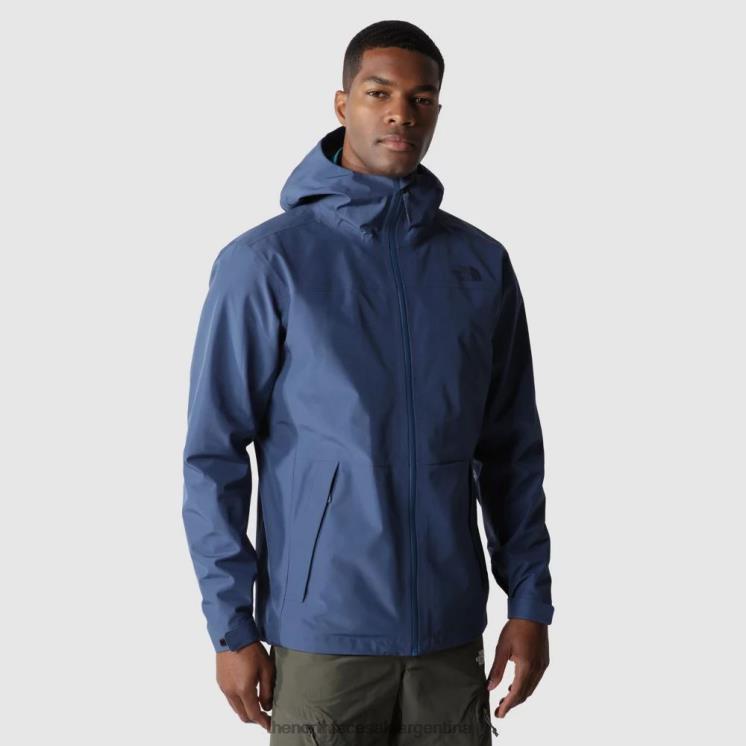 FFV041431 azul sombreado The North Face chaqueta dryzzle Futurelight para hombre