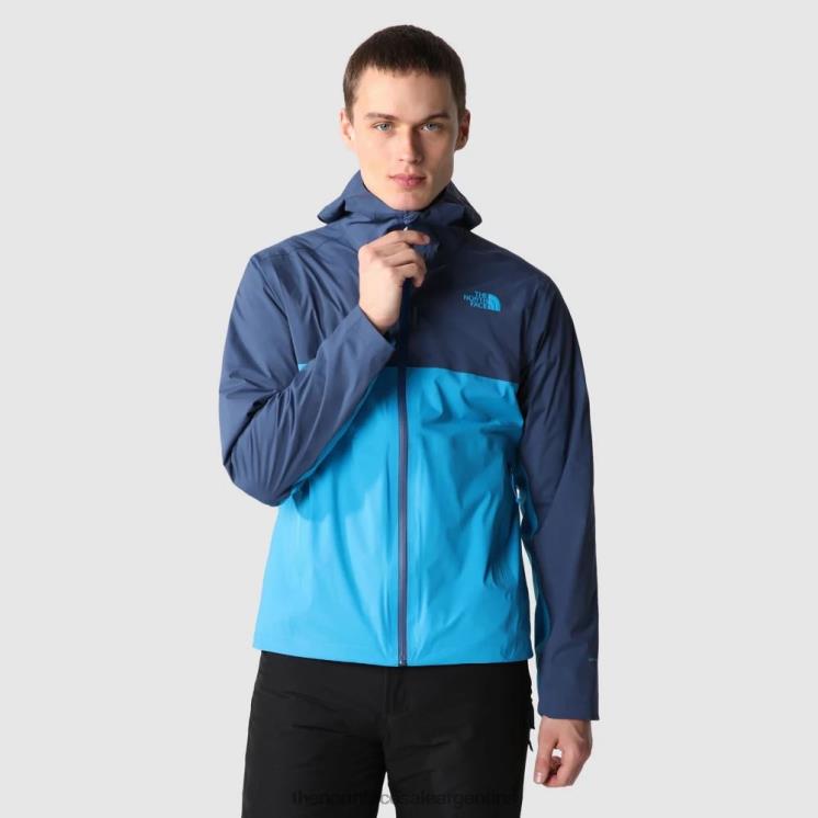 FFV041434 azul sombreado The North Face chaqueta dryvent de cuenca oeste para hombre