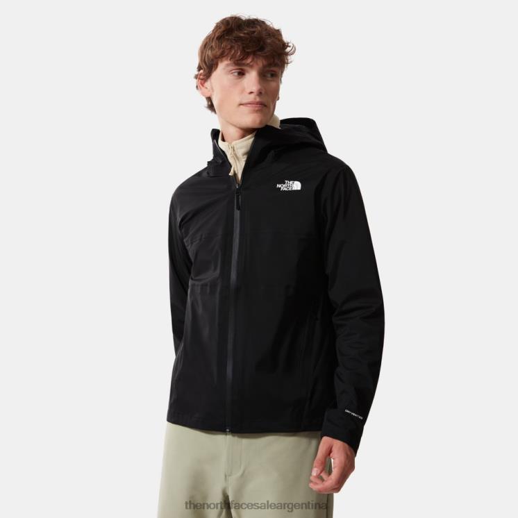 FFV041435 negro The North Face chaqueta dryvent de cuenca oeste para hombre