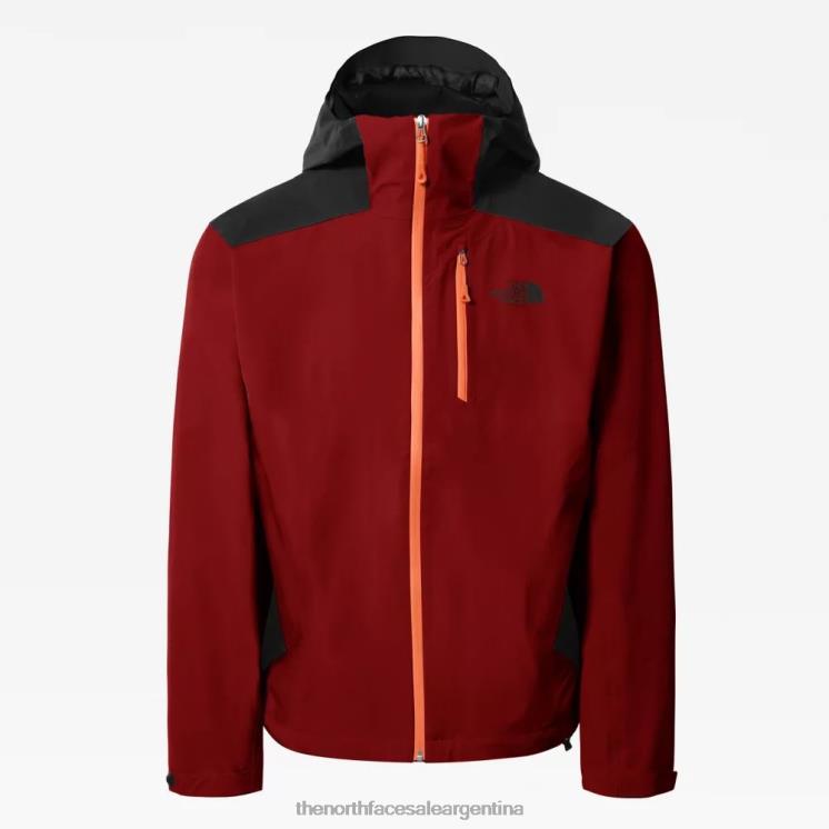FFV041567 rojo regio The North Face chaqueta mikeno shell hombre