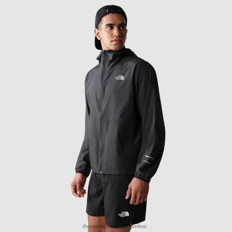 FFV041588 negro The North Face chaqueta cortavientos para hombre