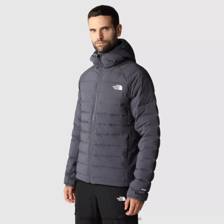 FFV041610 gris The North Face chaqueta de plumas elástica belleview para hombre