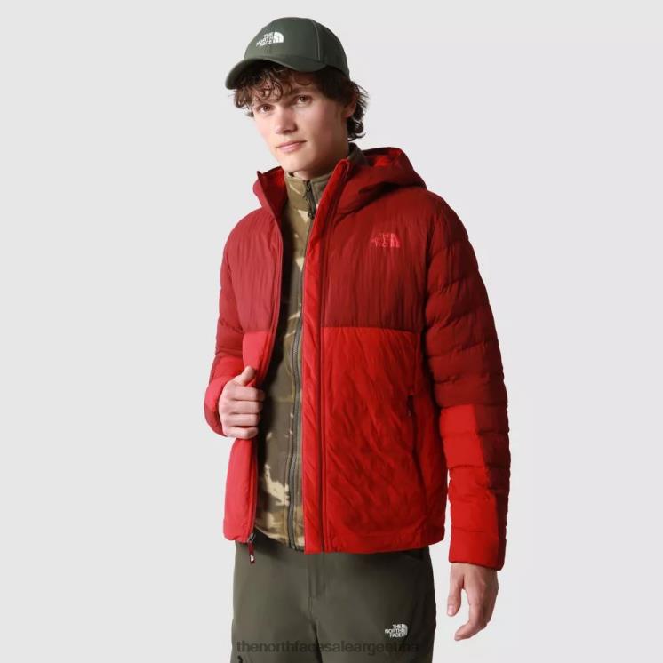 FFV041638 rojo cordobés The North Face chaqueta termoball 50/50 hombre rojo cordovan