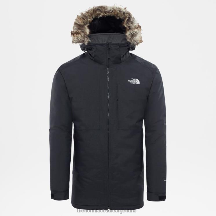 FFV04168 negro The North Face parka hombre aral ii