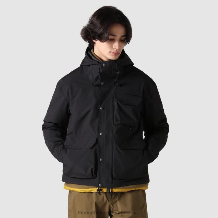 FFV041713 negro The North Face chaqueta de lluvia utilitaria m66 para hombre