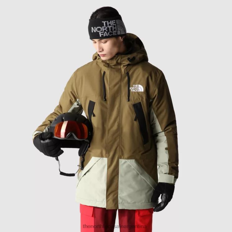 FFV041743 oliva militar The North Face chaqueta con aislamiento goldmill para hombre