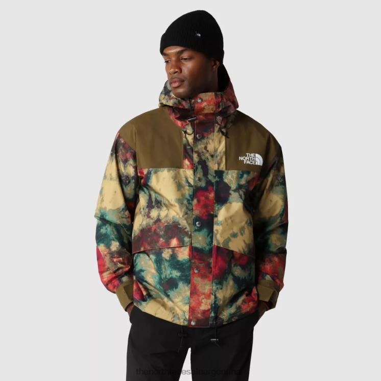 FFV041860 hielo bronceado The North Face chaqueta de montaña retro '86 estampada para hombre