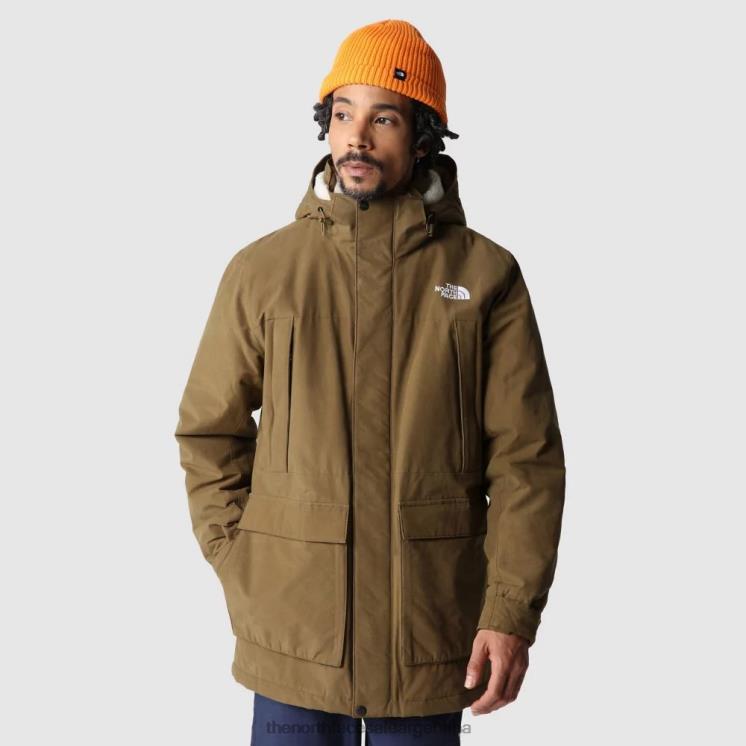 FFV041909 oliva militar The North Face chaqueta katavi hombre