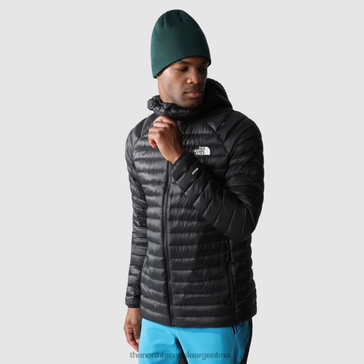 FFV042091 negro The North Face chaqueta con capucha de plumón bettaforca para hombre