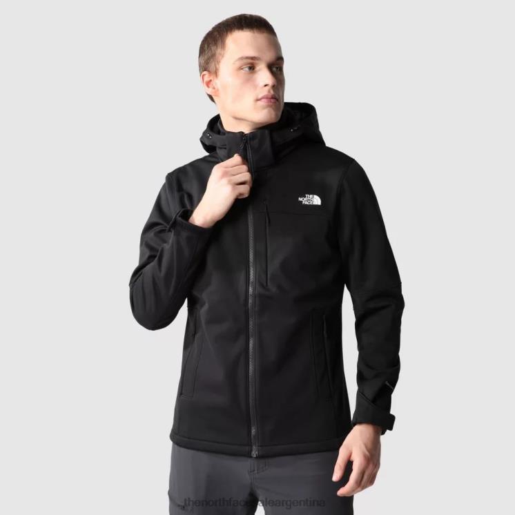 FFV042227 negro The North Face chaqueta softshell diablo hombre