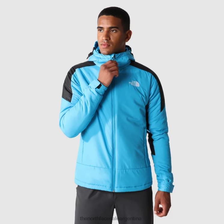 FFV042252 azul The North Face Chaqueta deportiva con aislamiento híbrido circular para exteriores para hombre