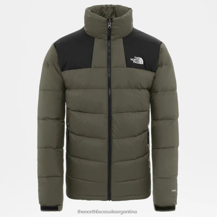 FFV042361 nuevo verde pardo The North Face chaqueta maciza