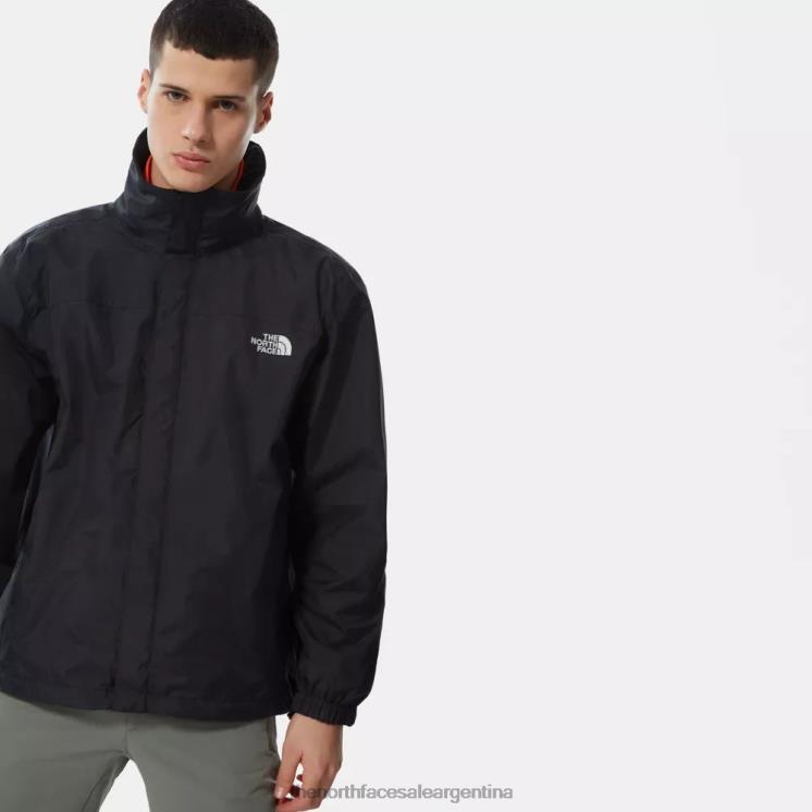 FFV042364 negro The North Face los hombres resuelven chaqueta