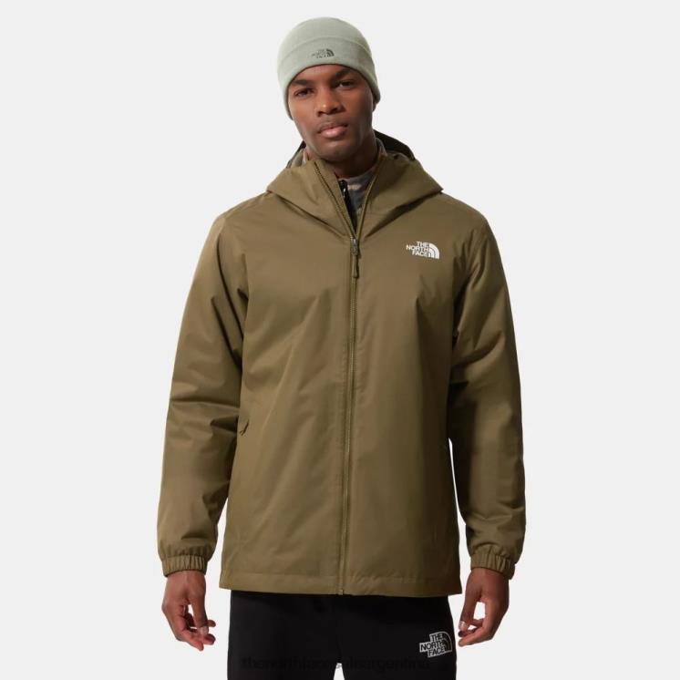 FFV042372 negro oliva The North Face chaqueta aislante quest para hombre