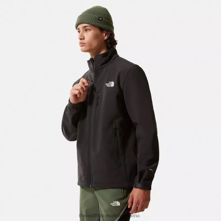 FFV042405 blanco negro The North Face chaqueta biónica apex hombre negro blanco