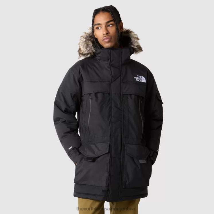 FFV042408 negro The North Face parka mcmurdo 2 hombre