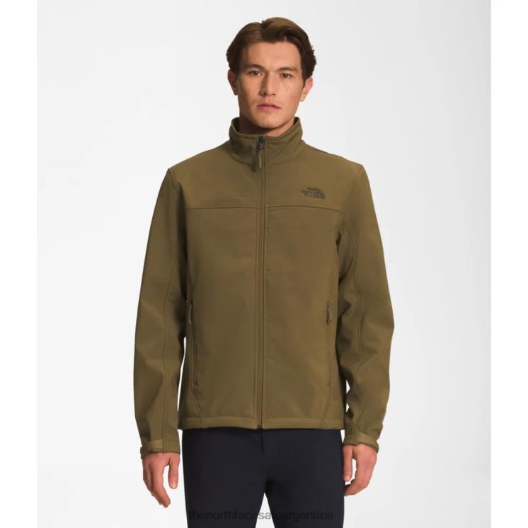 FFV043173 oliva militar The North Face chaqueta térmica hombre apex cromo
