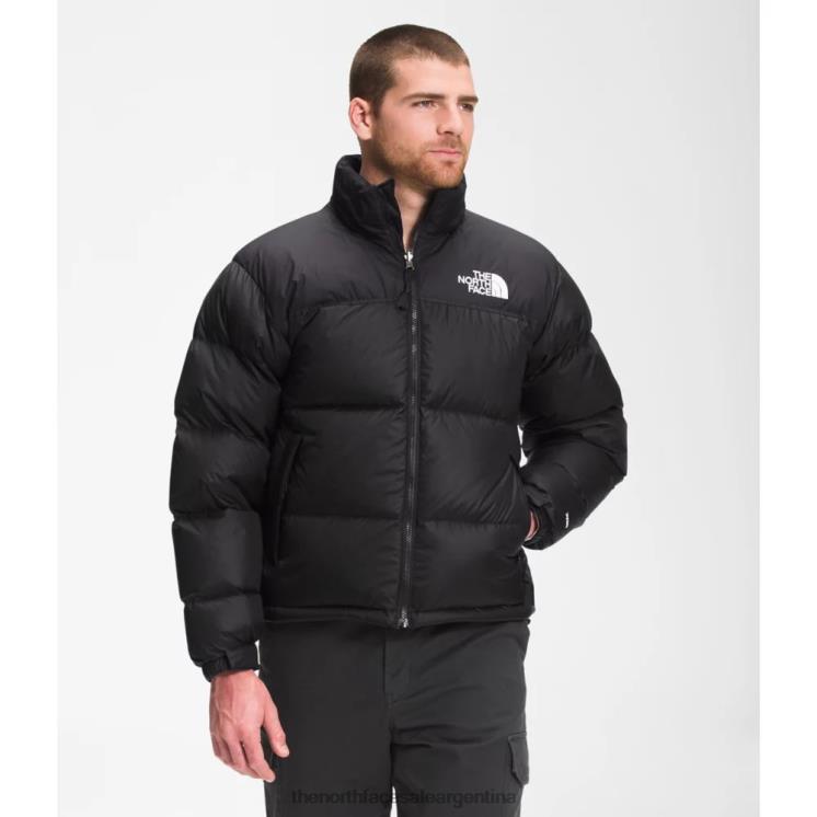 FFV043204 negro reciclado The North Face chaqueta nuptse retro hombre 1996