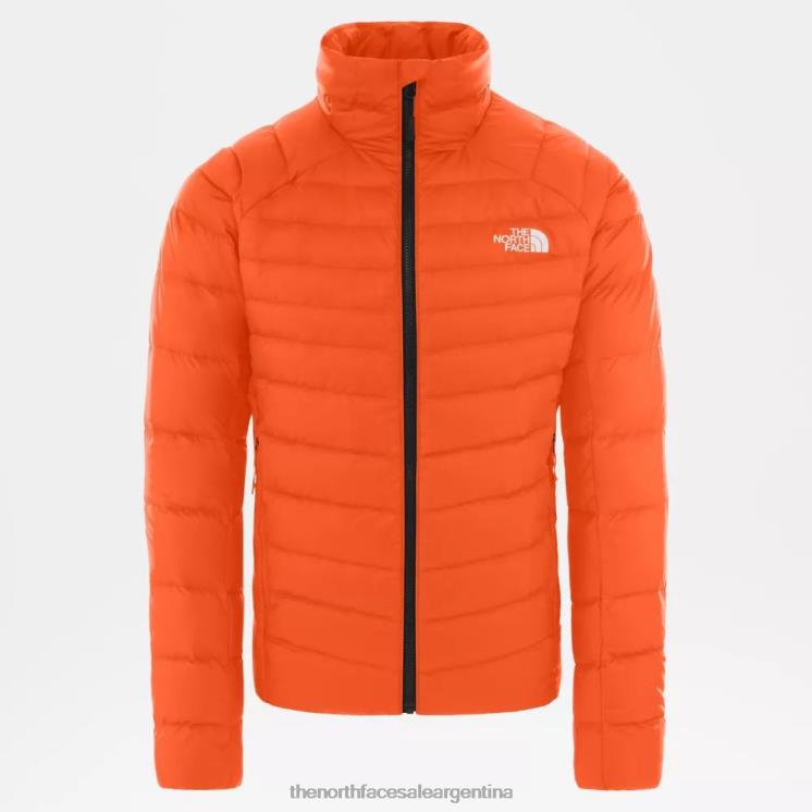 FFV04349 naranja roja The North Face nueva chaqueta ashton para hombre