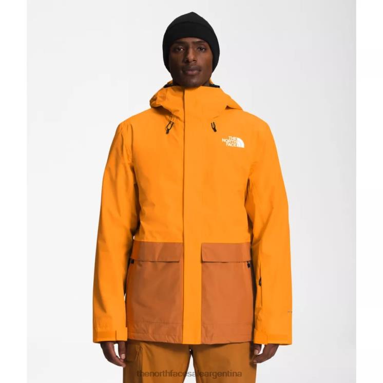 FFV043519 naranja The North Face chaqueta triclimate clemente para hombre