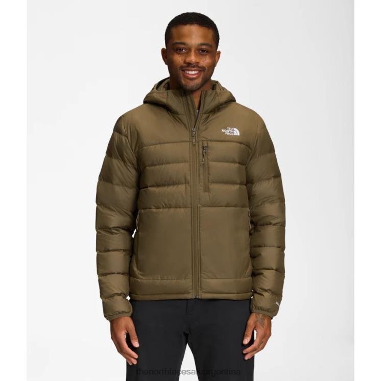 FFV043547 oliva militar The North Face sudadera con capucha aconcagua 2 hombre
