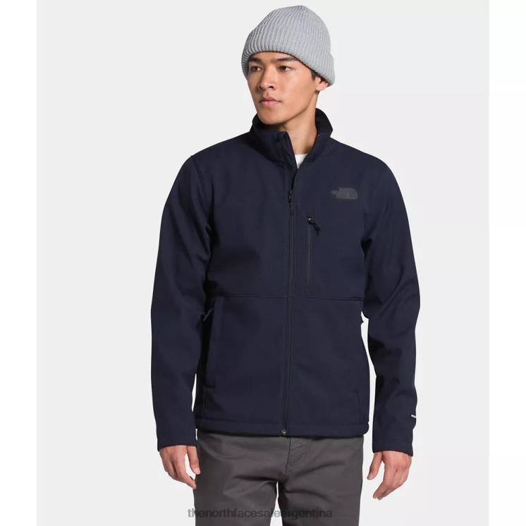 FFV043561 jaspeado azul marino The North Face chaqueta biónica apex hombre