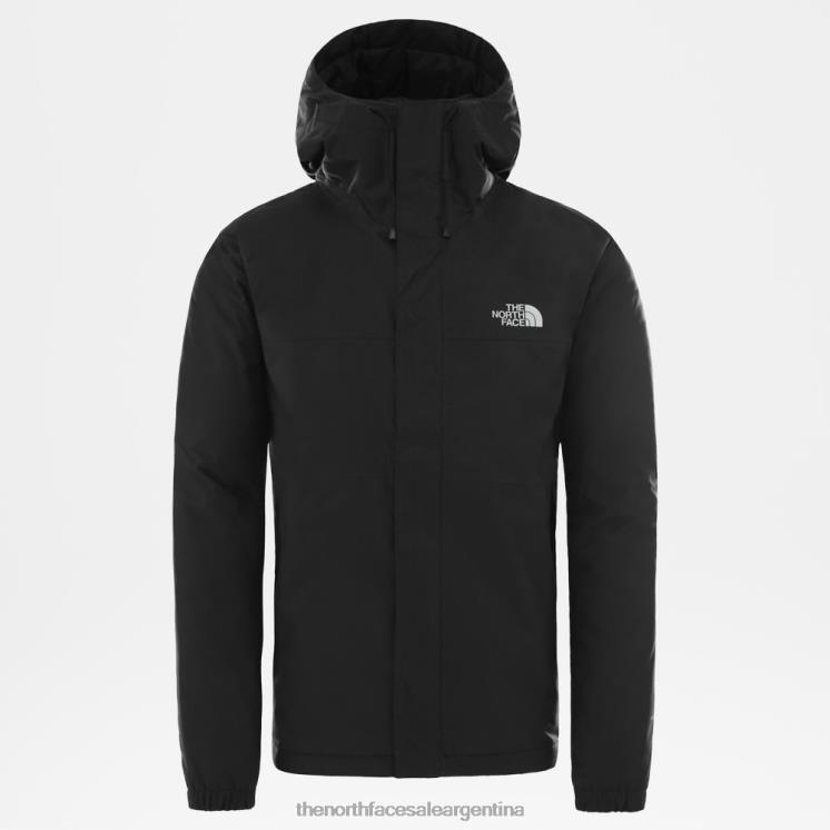 FFV04358 blanco negro The North Face chaqueta con aislamiento para hombre blanco y negro