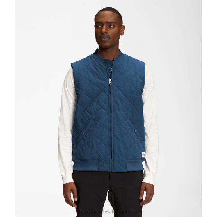 FFV043610 azul sombreado The North Face chaleco aislante cuchillo hombre