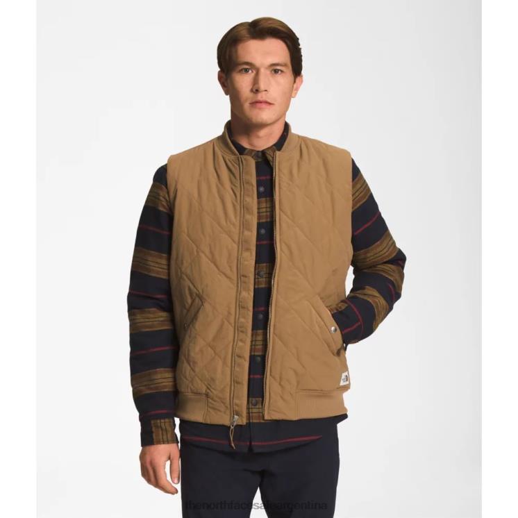 FFV043611 marrón utilitario The North Face chaleco aislante cuchillo hombre