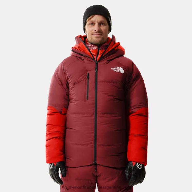 FFV04378 rojo cardenal The North Face Parka de plumas amk l6 1000 fill cloud