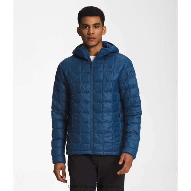 FFV044221 azul sombreado The North Face sudadera con capucha thermoball eco 2.0 para hombre