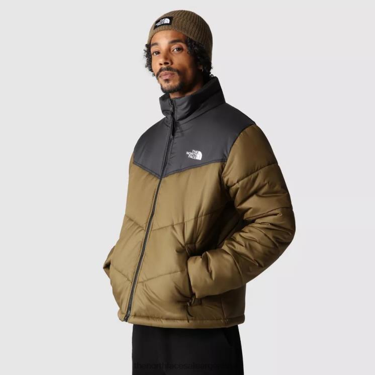 FFV0442 oliva militar The North Face chaqueta saikuru hombre