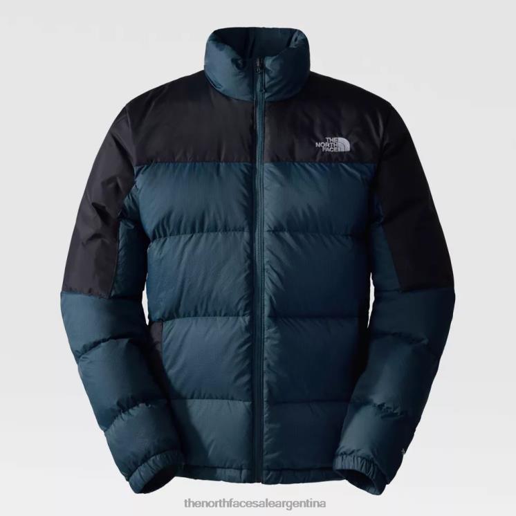 FFV04446 azul negro The North Face chaqueta de plumas diablo para hombre azul negro