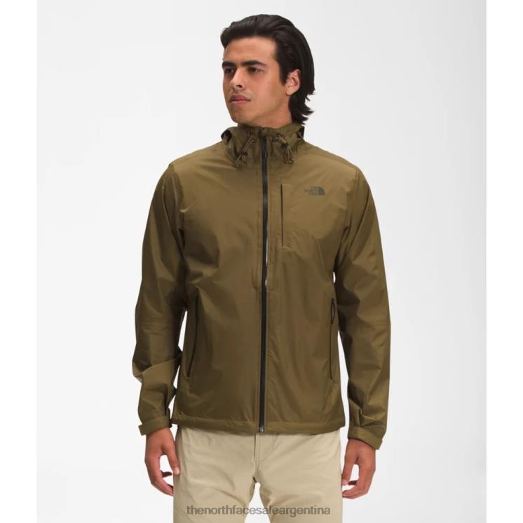 FFV044716 oliva militar The North Face chaqueta alta vista hombre