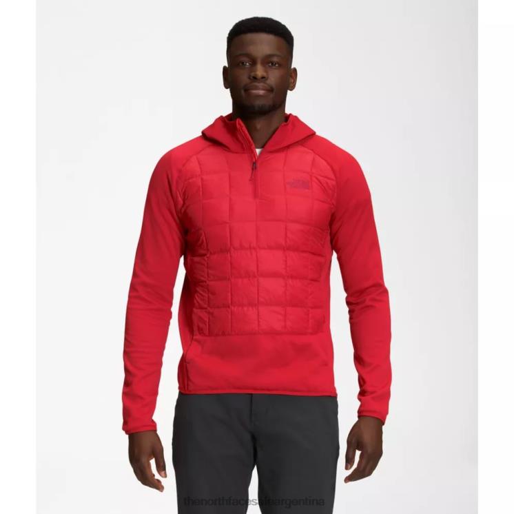 FFV044725 rojo The North Face chaqueta ecológica híbrida termoball para hombre 2.0