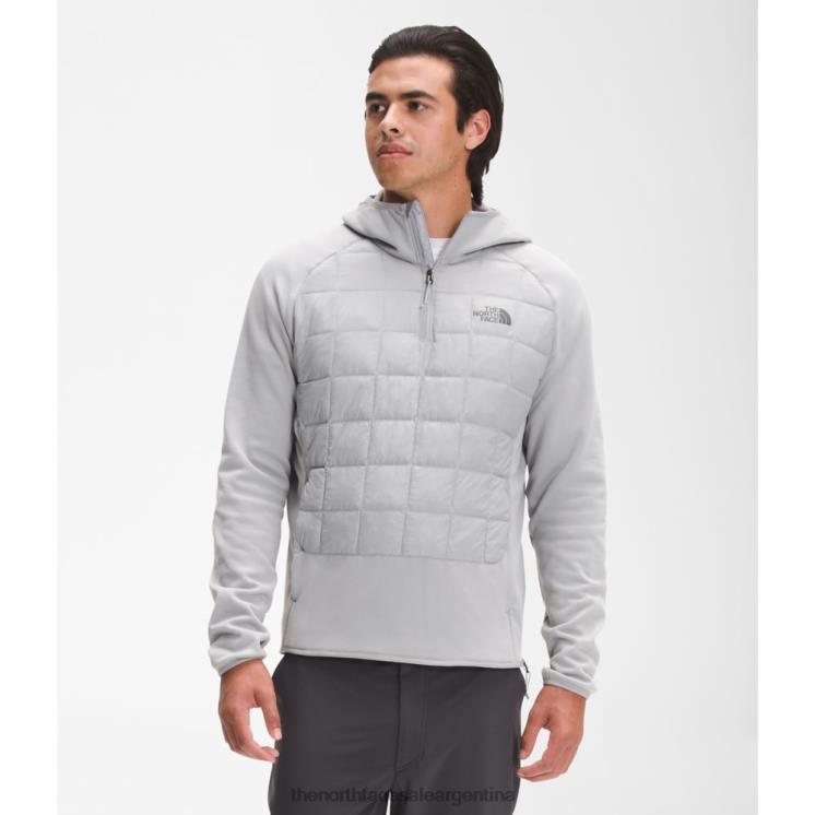 FFV044726 gris The North Face chaqueta ecológica híbrida termoball para hombre 2.0