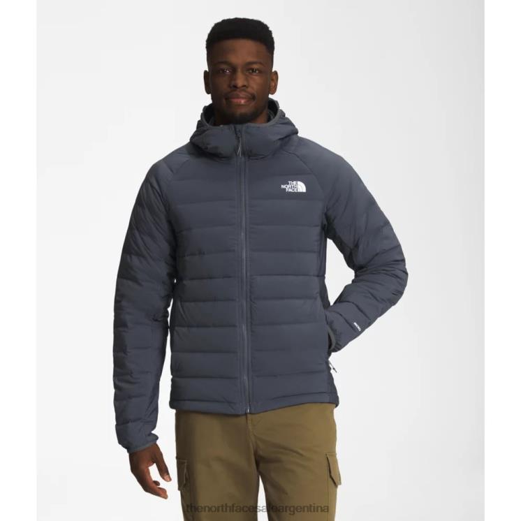 FFV045186 gris The North Face sudadera con capucha Belleview Stretch para hombre