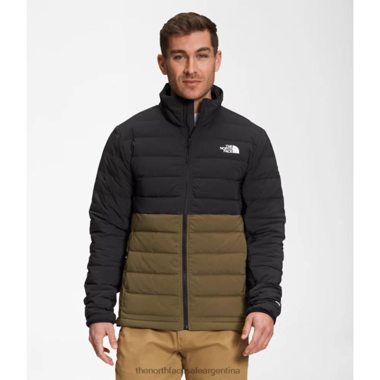FFV045190 negro The North Face chaqueta de plumón elástica Belleview para hombre nueva