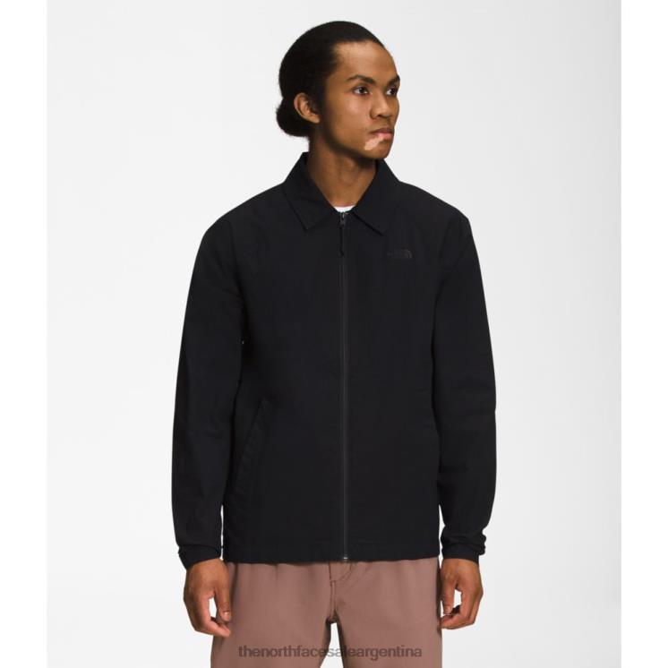 FFV045633 negro The North Face chaqueta de entrenador ripstop para hombre