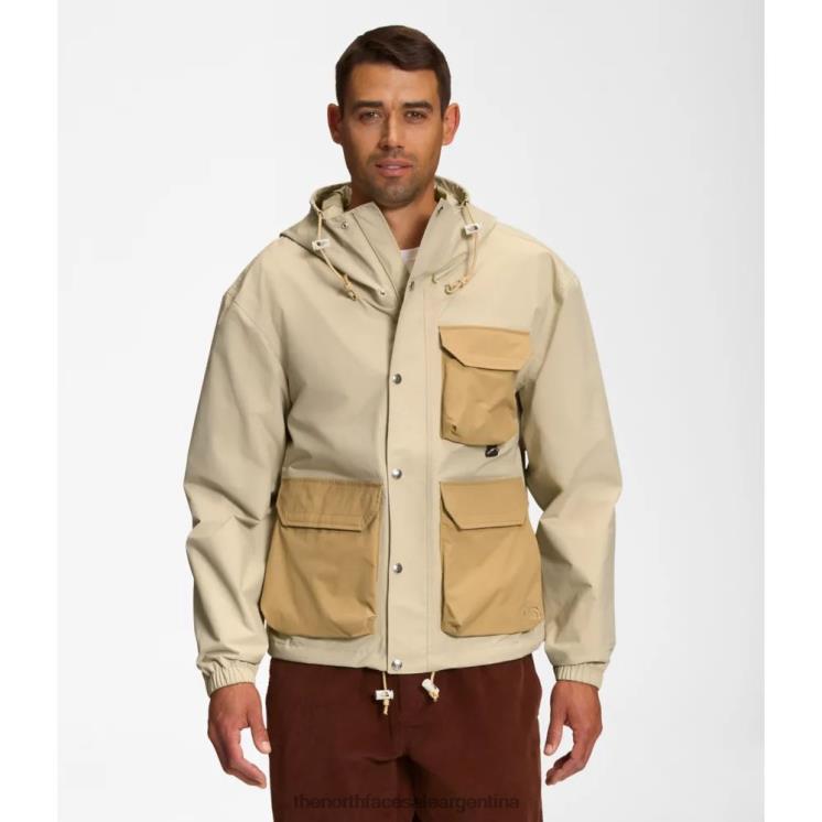 FFV045640 grava The North Face chaqueta de lluvia utilitaria m66 para hombre