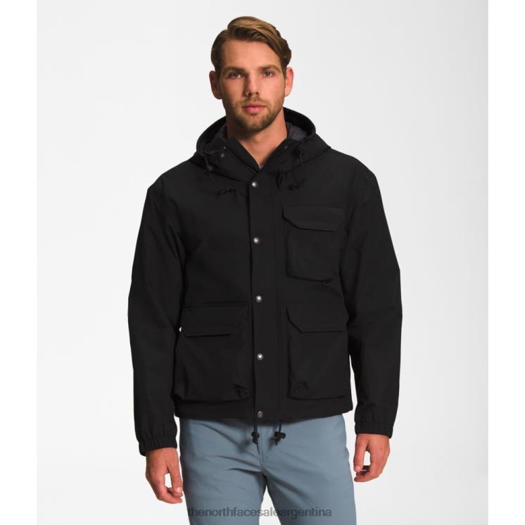 FFV045641 negro The North Face chaqueta de lluvia utilitaria m66 para hombre