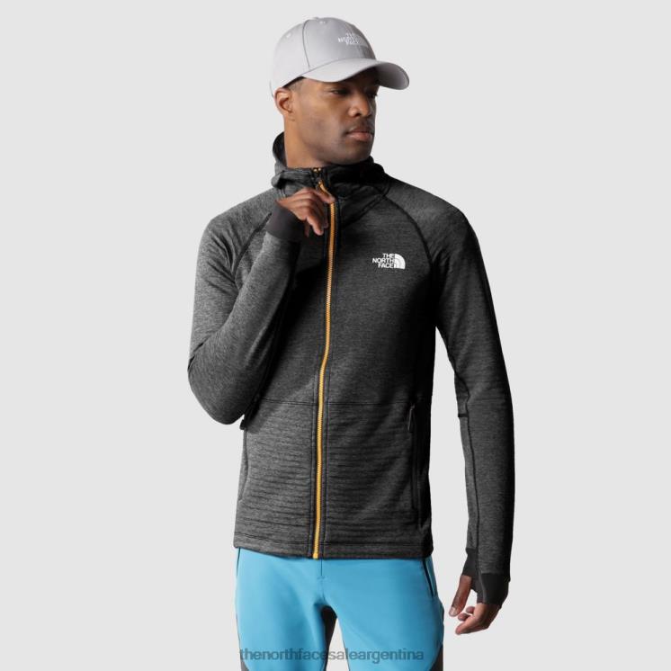 FFV04849 gris The North Face chaqueta polar circadiana para hombre