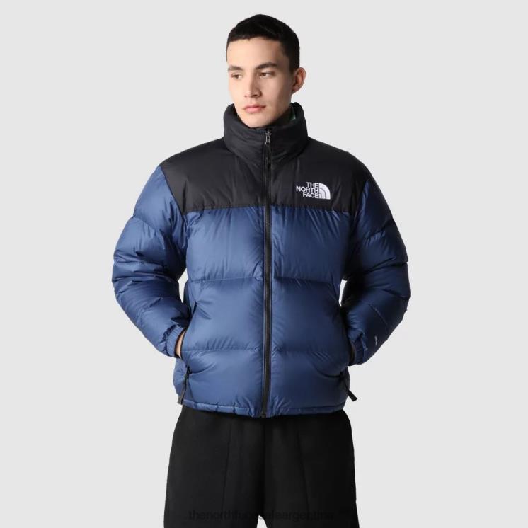 FFV0496 azul sombreado The North Face chaqueta nuptse retro hombre 1996
