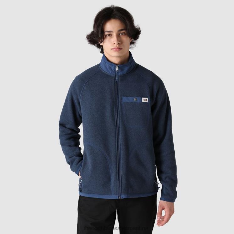 FFV041079 azul sombreado The North Face chaqueta de lana gordon lyons para hombre