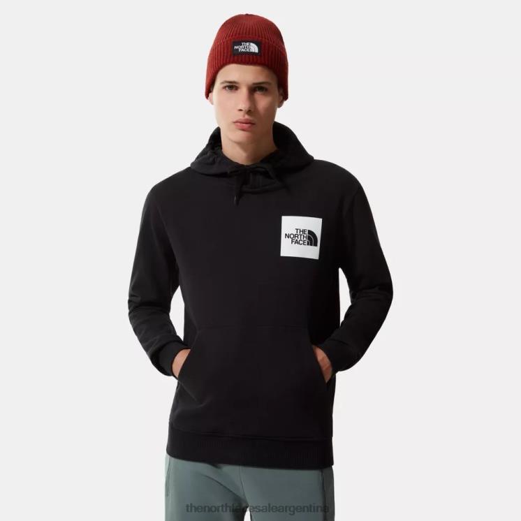 FFV041113 negro The North Face los hombres bien sudadera con capucha