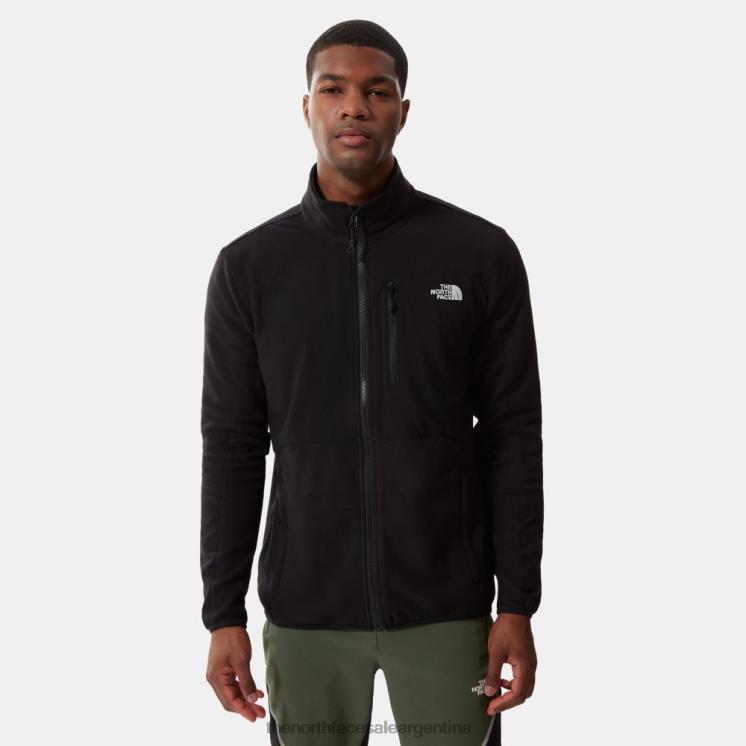 FFV041192 negro The North Face polar glacier pro con cremallera completa para hombre