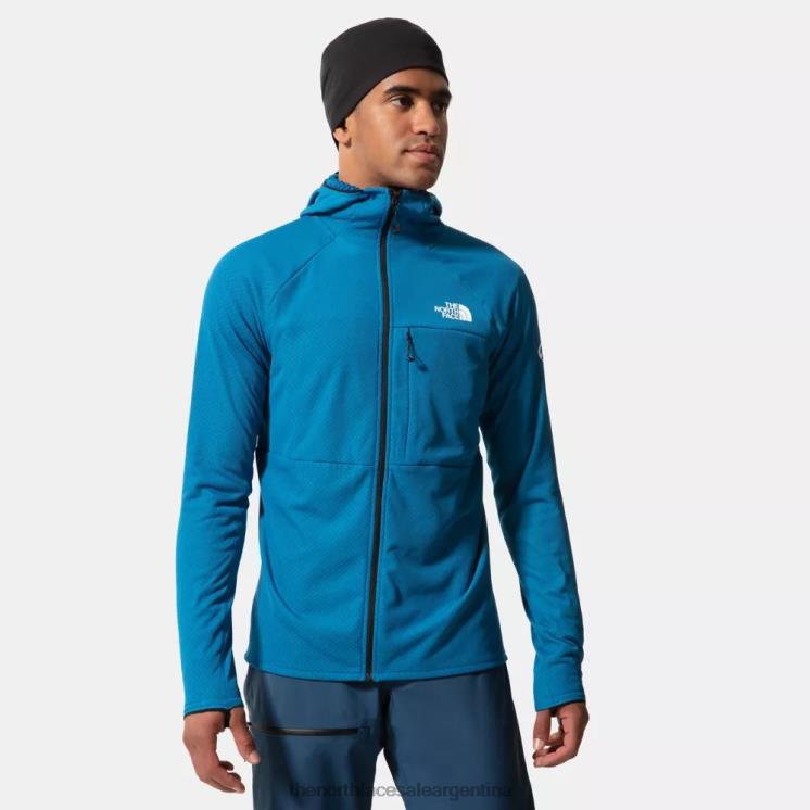 FFV041316 azul banff The North Face Chaqueta con capucha de forro polar para hombre Summit Series Future