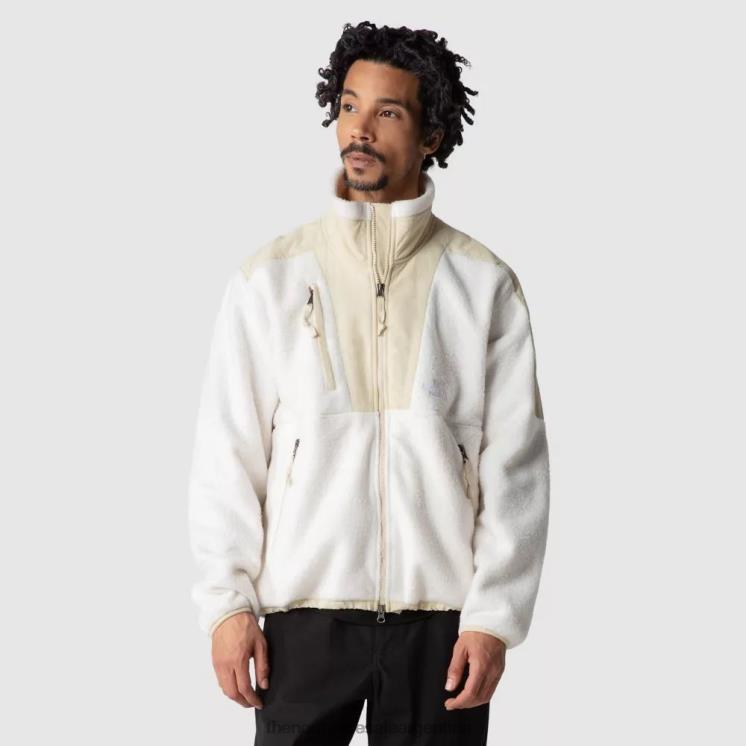 FFV041702 grava blanca The North Face Chaqueta polar Denali de pelo alto '94 para hombre, grava blanca