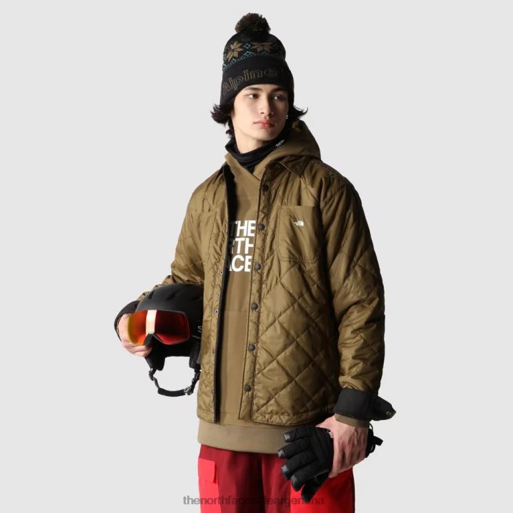 FFV04173 negro The North Face Camisa de franela con aislamiento Fort Point para hombre