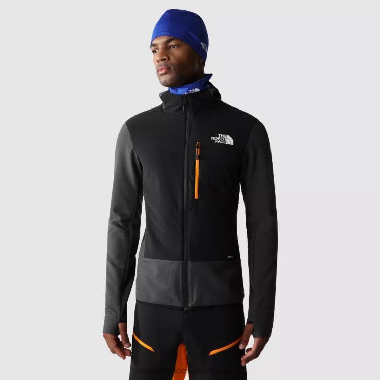 FFV042104 gris The North Face chaqueta de capa intermedia ventrix híbrida para hombre